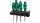WERA Schraubendrehersatz "HF Kraftform Plus" Innensechs