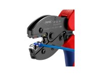 KNIPEX Crimpzange "PreciForce" Präzisionseinsätze, Zwan