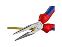 KNIPEX Flachrundzange Mit Schneide (Radiozange), DIN IS