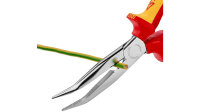 KNIPEX Flachrundzange Mit Schneide (Storchenschnabelzan