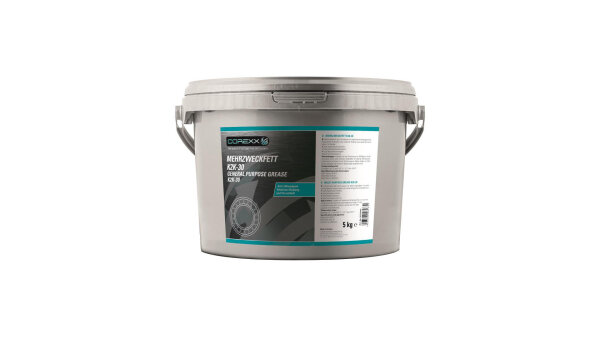 COREXX Mehrzweckfett "K2K-30" Universelle 5 kg Eimer