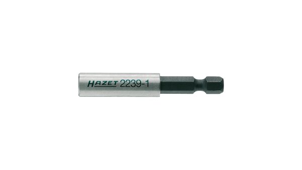 HAZET Bithalter "2239N-1" 1/4", mit Dauermagnet und Ede