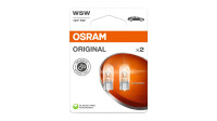 OSRAM Glassockellampe 12 V, 5 W, W2,1x9,5d SB-verpackt...