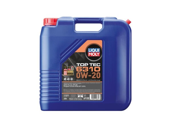 LIQUI MOLY Motoröl "Top Tec 6310" SAE 0W-20, Synthese T