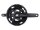 SHIMANO Kettenradgarnitur "CUES FC-U6030-2" 2-fach, kom