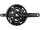 SHIMANO Kettenradgarnitur "CUES FC-U6030-2" 2-fach, kom