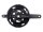 SHIMANO Kettenradgarnitur "CUES FC-U6030-2" 2-fach, kom