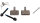 SHIMANO Bremssattel "CUES BR-UR6030" SB-verpackt, 2-Kol
