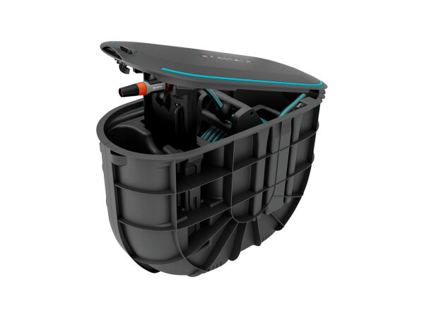 GARDENA Schlauchbox-Set "Undercover Hose Box RollUp M" 