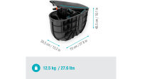 GARDENA Schlauchbox-Set "Undercover Hose Box RollUp M" 