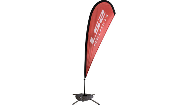 LS2 Flagge "Beachflag" 2,00 x 1,20 m