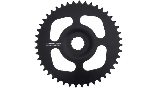 STRONGLIGHT Kettenblatt Für 1-fach, Aluminium 5083, sch