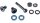 CONWAY Dämpferbolzen-Set Aluminium, Stahl  passend für Xyron Carbon LT / ST (Z20)