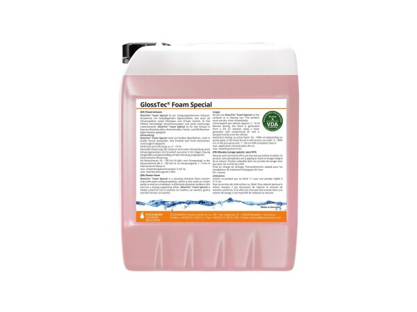 STOCKMEIER Reiniger "GlossTec Foam Special" Spezialscha