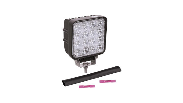 FEBI Arbeitsscheinwerfer LED, eckig, mit Halterung Für