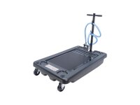 BGS TECHNIC Auffangwanne 60 l, fahrbar, mit Rangierdeic