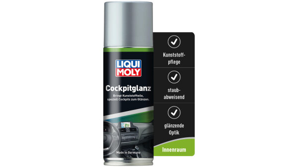 LIQUI MOLY Cockpitpflege "Cockpitglanz" Zur Reinigung u