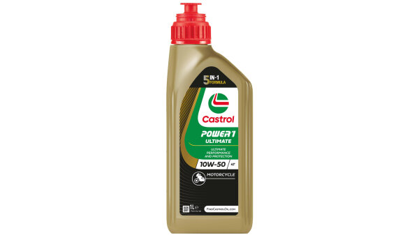 CASTROL Motoröl "Power1 Ultimate 4T" 10W- 1 l Flasche