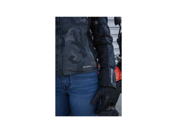 OXFORD Jacke "Valencia 3.0" Damen, Materi Gr. 38, schwarz / cam