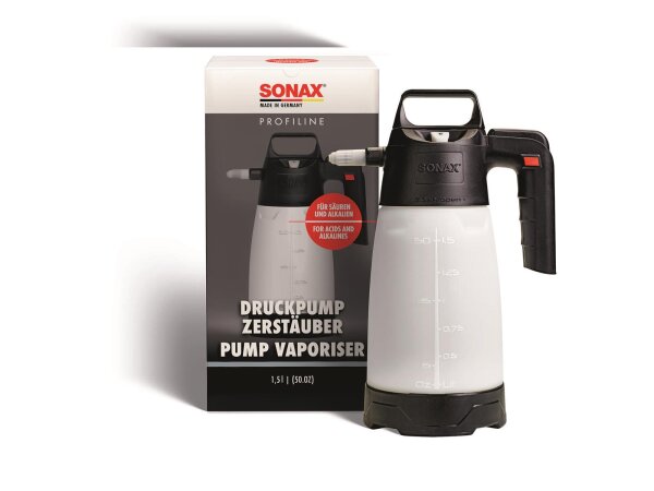 SONAX Druckpumpzerstäuber "Profiline" Sicherheitsventil