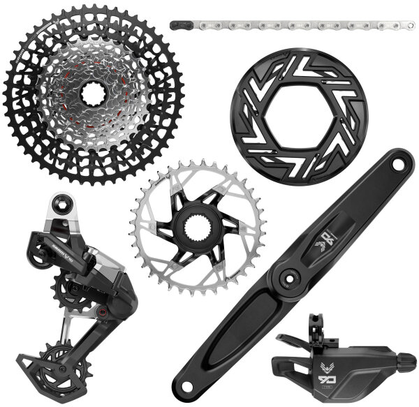 SRAM Schaltgruppen-Set "Eagle 90 Transmi EAGLE 90 BOSCH 165 MM