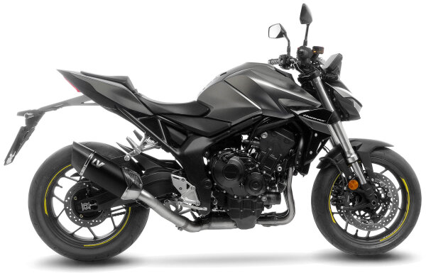 LEOVINCE Schalldämpfer "SBK LV-14 R Blac LV-14 R SW