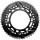 SRAM Kettenblatt "Force E1"Für 12-fach,  FORCE E1 48/35 SCHRAUBB.