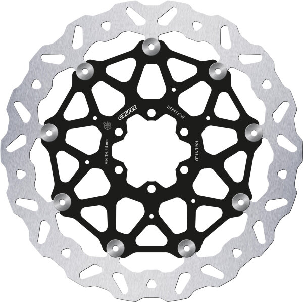 GALFER Bremsscheibe "DF817"Floatech® Roa FLOATECH SCHW.R90R