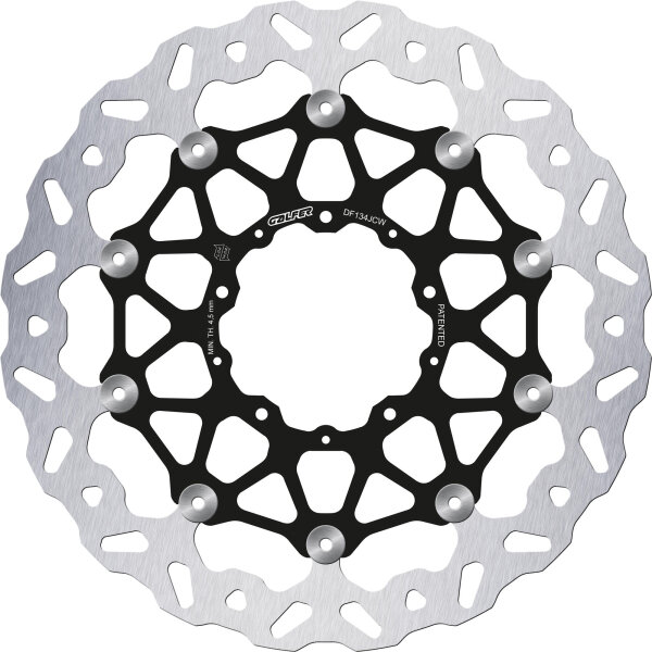 GALFER Bremsscheibe "DF134"Floatech® Roa FLOATECH SCHW.R90R