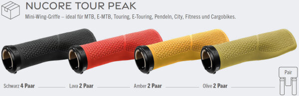 HERRMANS Griff "Nucore Tour"SB-verpackt, STARTER PACKAGE