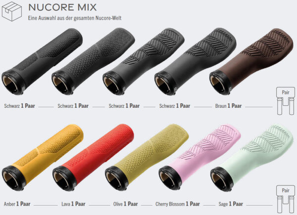 HERRMANS Griff "Nucore Mix"SB-verpackt,  STARTER PACKAGE