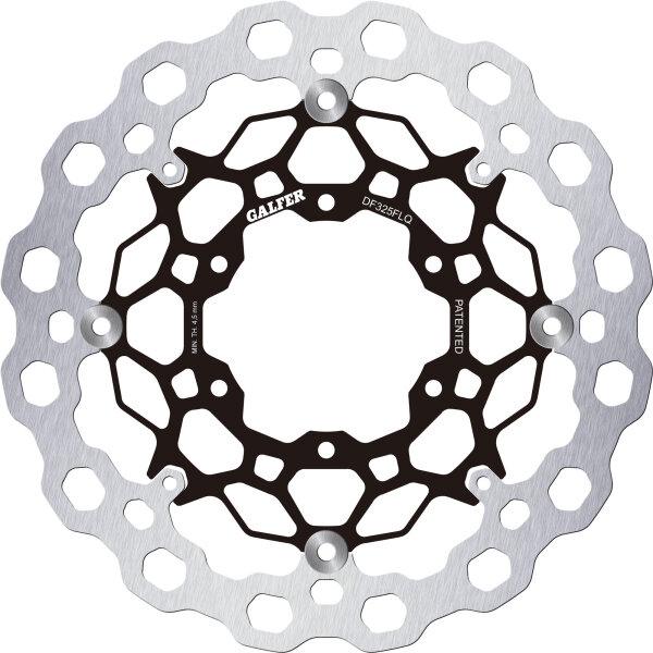 GALFER Bremsscheibe "DF325"Cubiq® SCHWIMMEND R90R