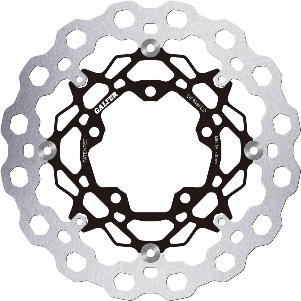 GALFER Bremsscheibe "DF348"Cubiq® SCHWIMMEND R90R
