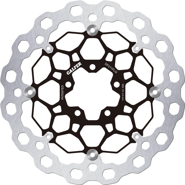 GALFER Bremsscheibe "DF211"Cubiq® SCHWIMMEND R90R