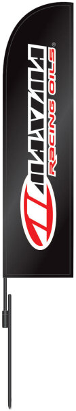 MAXIMA RACING OILS Flagge "Blade Flag" 73X282CM