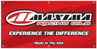 MAXIMA RACING OILS Banner 91X182CM