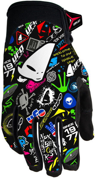 UFO PLAST Crosshandschuh "Skyline"Unisex GRAFIK GR. L