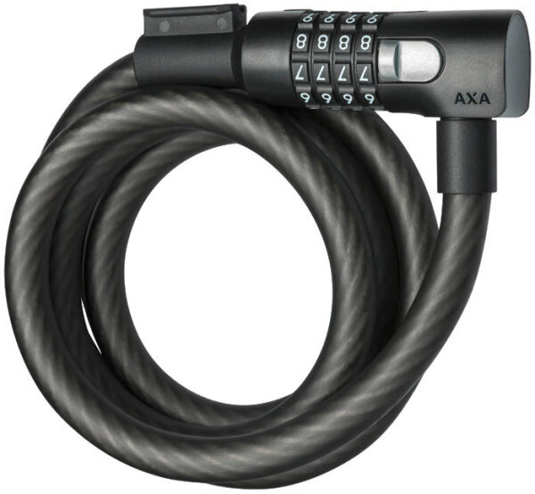AXA Zahlen-Kabelschloss "Resolute"SB-ver RESOLUTE 15/180 SCHWARZ