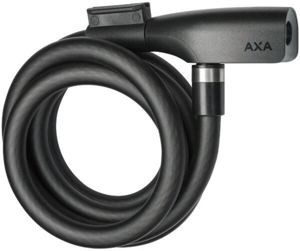AXA Kabelschloss "Resolute"SB-verpackt,  12/180 SCHWARZ