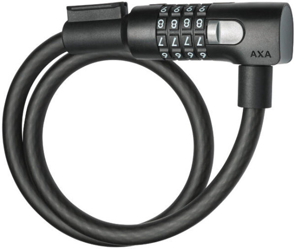 AXA Zahlen-Kabelschloss "Resolute"SB-ver RESOLUTE 12/65 SCHWARZ