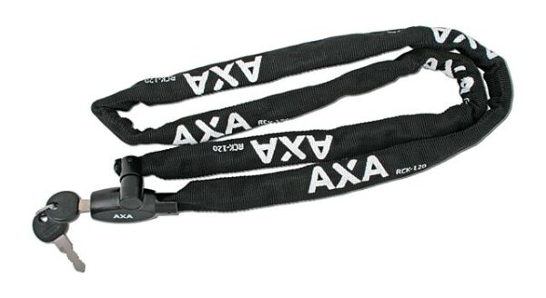 AXA Kettenschloss "Rigid RCK"SB-verpackt 120 CM SW