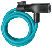 Kabelschloss RESOLUTE 8-120 ice blue, AXA, Stahl,...
