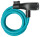 Kabelschloss RESOLUTE 8-120 ice blue, AXA, Stahl, L=1.200mm, Ø=8mm, blau, Axa, 59431202KC