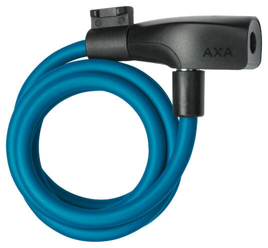AXA Kabelschloss "Resolute 8/120"SB-verp 8/120 PETROL BLAU