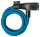 AXA Kabelschloss "Resolute 8/120"SB-verp 8/120 PETROL BLAU