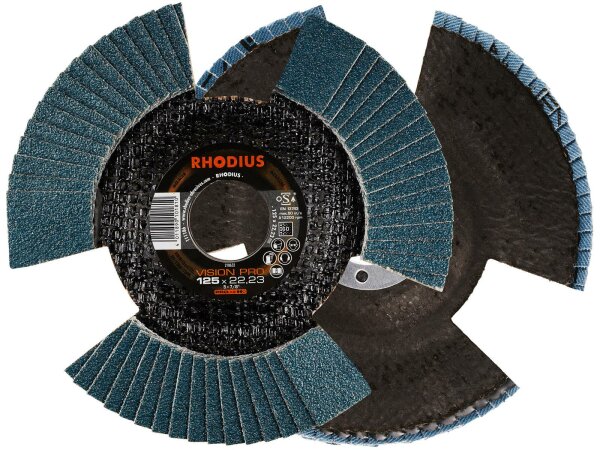RHODIUS Lamellenscheibe "VISION PRO"Fäch 60 125X22,23