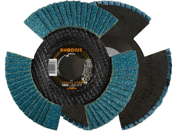 RHODIUS Lamellenscheibe "VISION PRO"Fäch 40 125X22,23