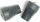 CIF StänderfußPaar SCHWARZ 20 MM PAAR