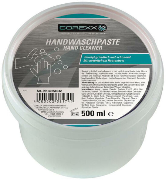 COREXX Handreiniger "Handwaschpaste"Sand COREXX