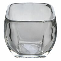 SANDRA RICH Glas Votive eckig mittel 11,0x10,6x9,6cm